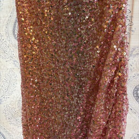 Mac‎ Duggal Lavender Sequin Prom Dress Size 6 - Picture 11 of 14